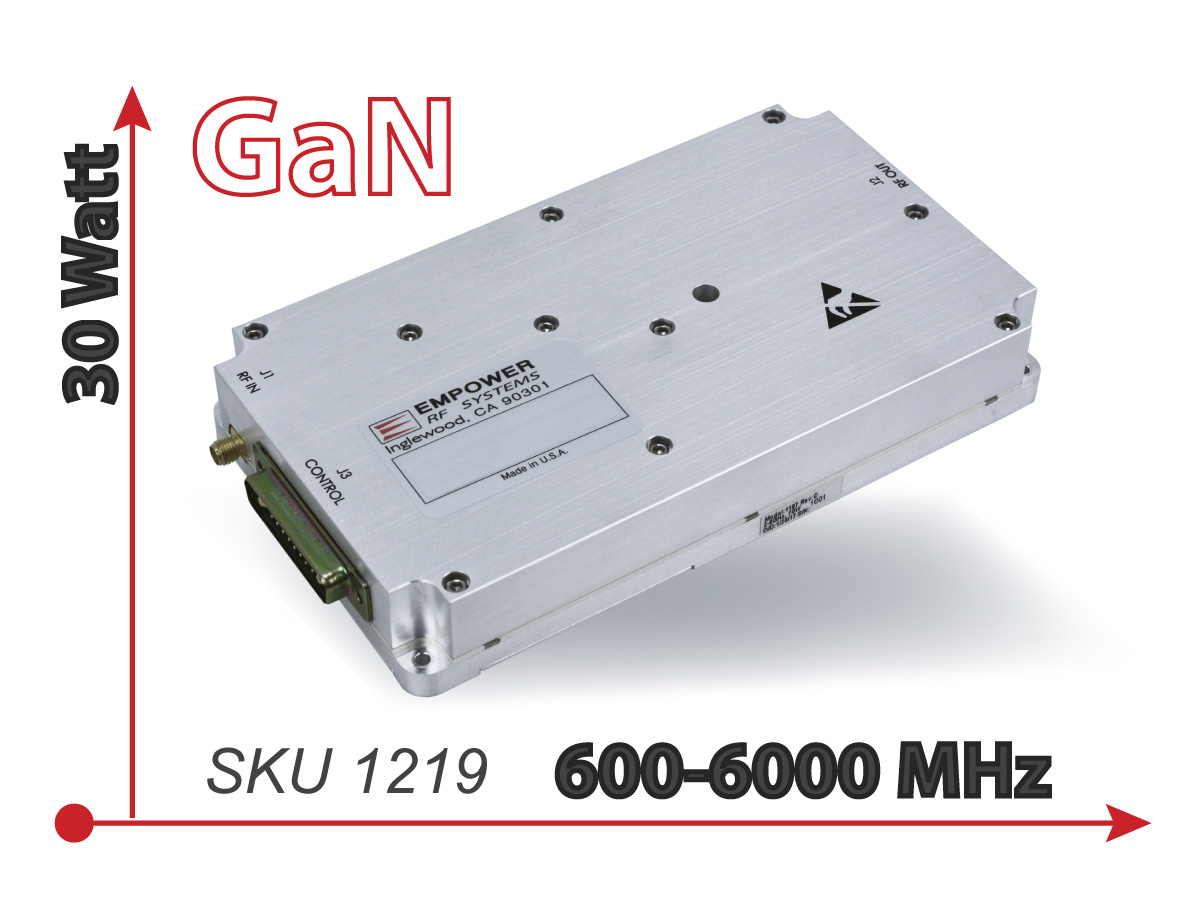 600-6000 MHz 30 W GaN Module: SKU 1219